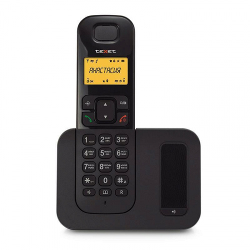 телефон teXet TX-D6605A черный